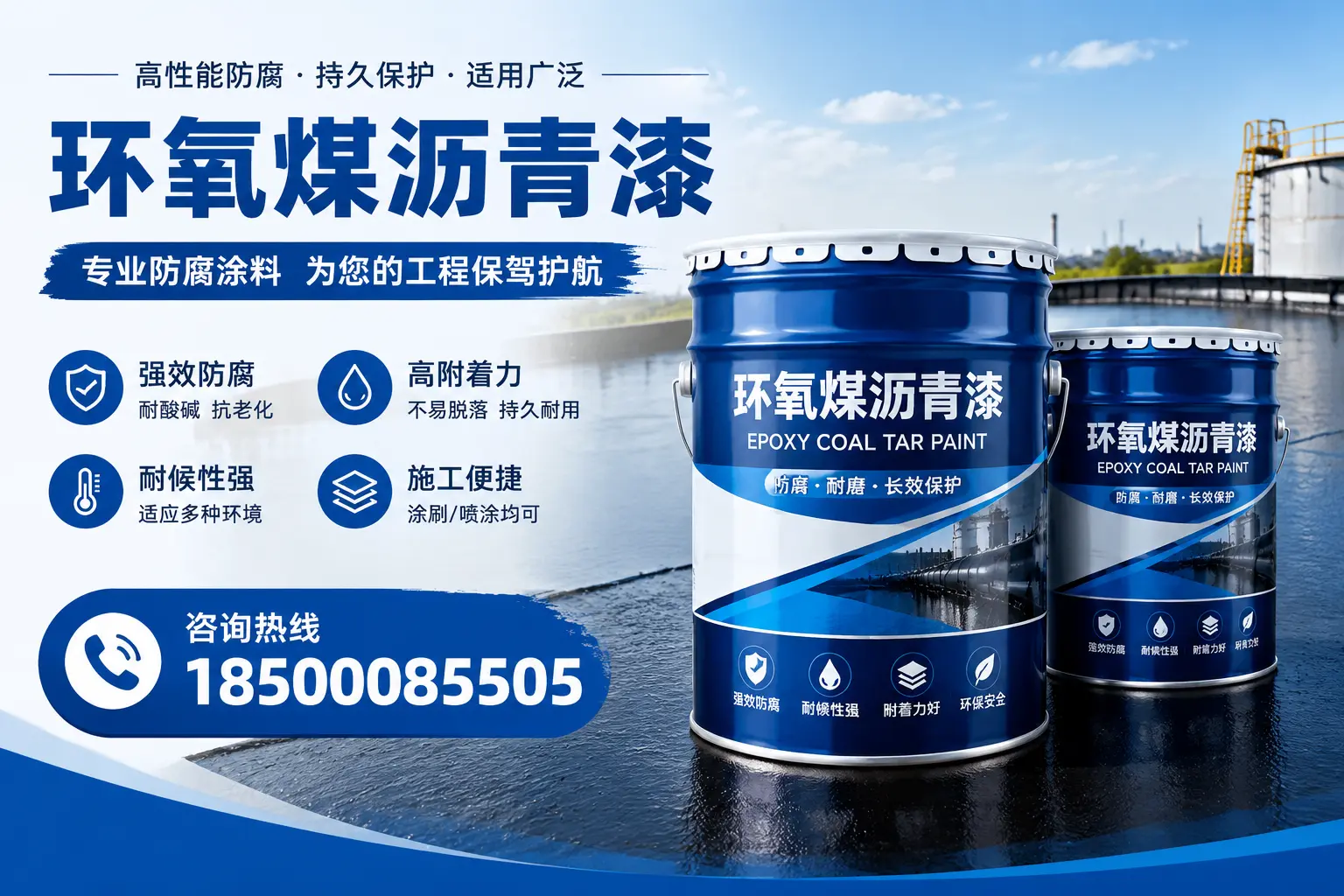 环氧煤沥青漆与其他漆类的比较，海南用户的选择依据